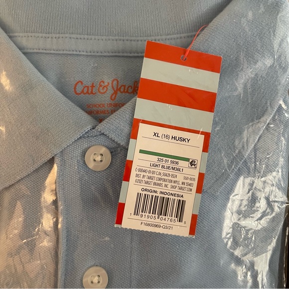 NWT Cat & Jack Kid Short Sleeve Tee Shirt T-shirt Top Size XL (16) - Picture 3 of 9